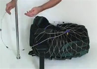 सुरक्षा 2 मिमी स्टेनलेस स्टील वायर रस्सी मेष बैग हाथ से बुना अनुकूलित: