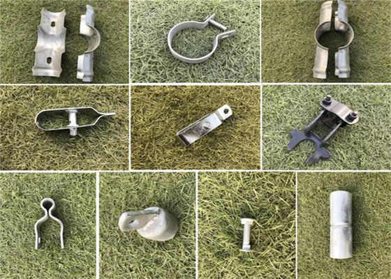 Galvanized / PVC Coated Chain Link Fence Fittings