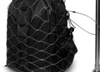 5 मिमी 304 स्टेनलेस स्टील वायर रस्सी मेष ड्रॉप विरोधी चोरी बैग के लिए सुरक्षित रोकथाम नेट