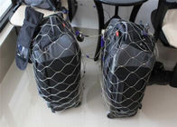 यात्रा बैग के लिए पनरोक विरोधी चोरी बैकपैक ओडीएम स्टेनलेस स्टील वायर रस्सी मेष